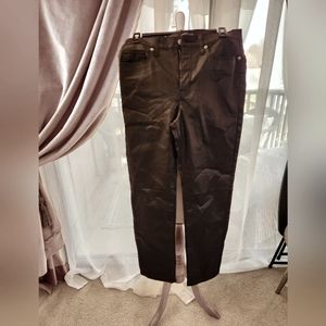 NWT Banana Republic Coated Denim High-Rise Slim Jeans Sz. 8